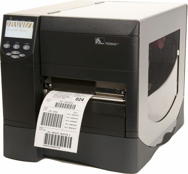 Zebra RZ600 Direct thermal / thermal transfer 300DPI label printer