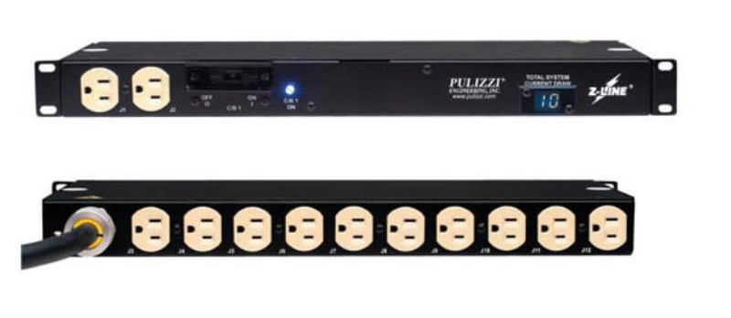 Eaton T982A1-F-SS-115 12AC outlet(s) 1U Black power distribution unit (PDU)