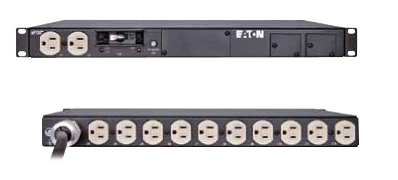 Eaton T982C2-3640 12AC outlet(s) 1U Black power distribution unit (PDU)