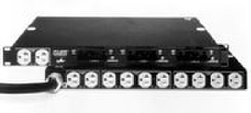 Eaton TPC4100-C-3635 12AC outlet(s) 1U Black power distribution unit (PDU)