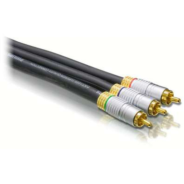 Philips Component video cable 3.66м Черный компонентный (YPbPr) видео кабель