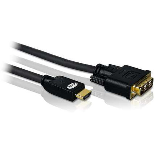 Philips HDMI/DVI Cable 1.83м HDMI Черный