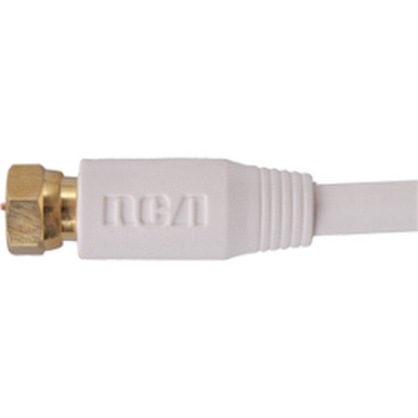 Audiovox VH606WH 1.83m RCA RCA White coaxial cable