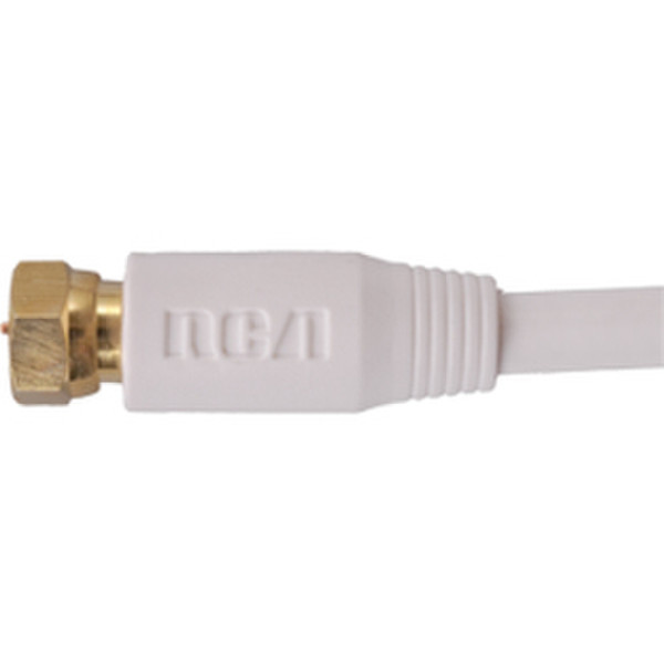 Audiovox VHW112 15.24m F F White coaxial cable