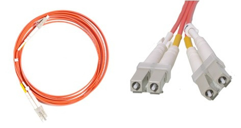 Mercodan Fibercable, LC:LC, 1,0m 1м оптиковолоконный кабель
