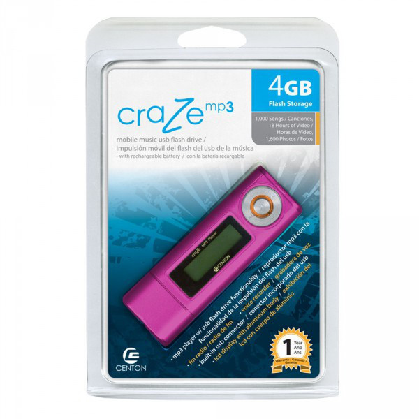 Centon 4GB Craze MP3 PMP