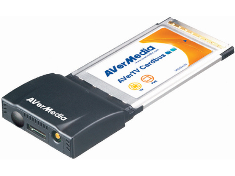 AVerMedia AVerTV CardBus PCMCIA interface cards/adapter