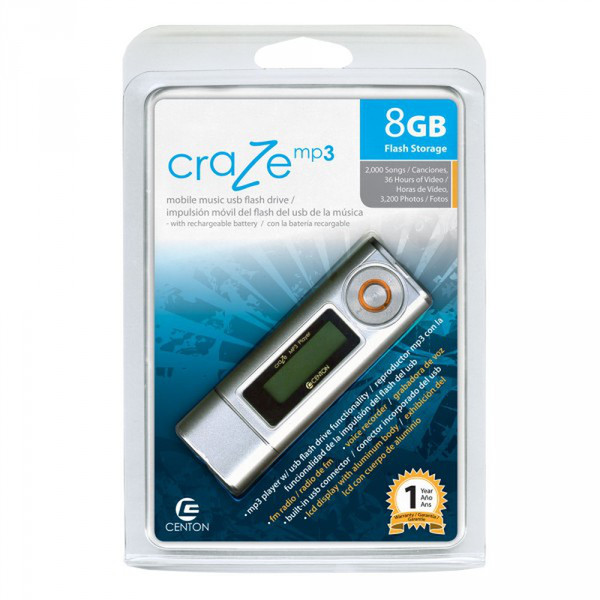 Centon 8GB Craze MP3 PMP