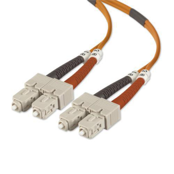 Belkin 50/125 Multimode, SC/SC, 30m. 30m SC SC Orange fiber optic cable