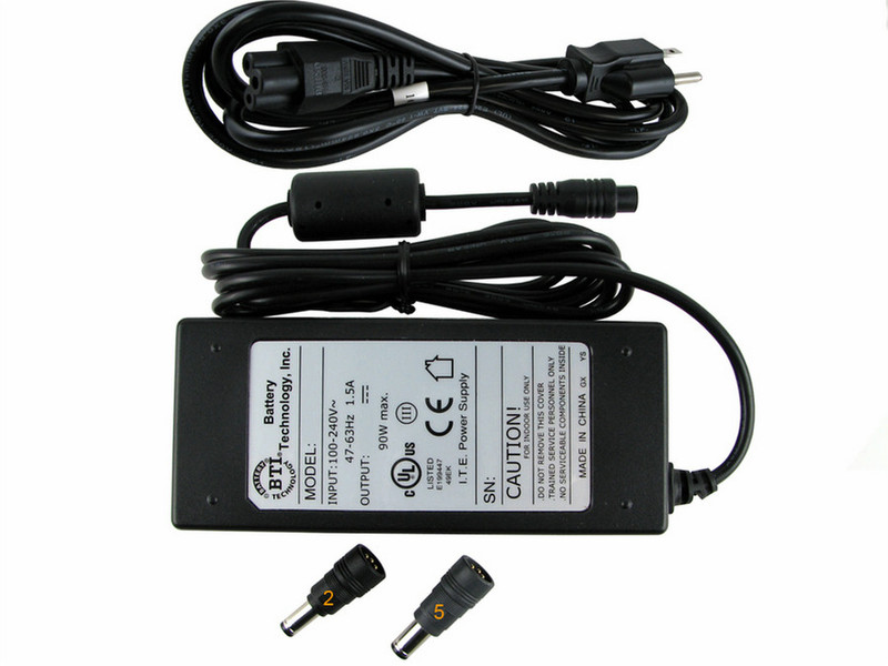 BTI AC-U90W-TS 90W Black power adapter/inverter