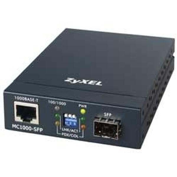 ZyXEL MC1000-SFP Media Converter 1000Мбит/с сетевой медиа конвертор