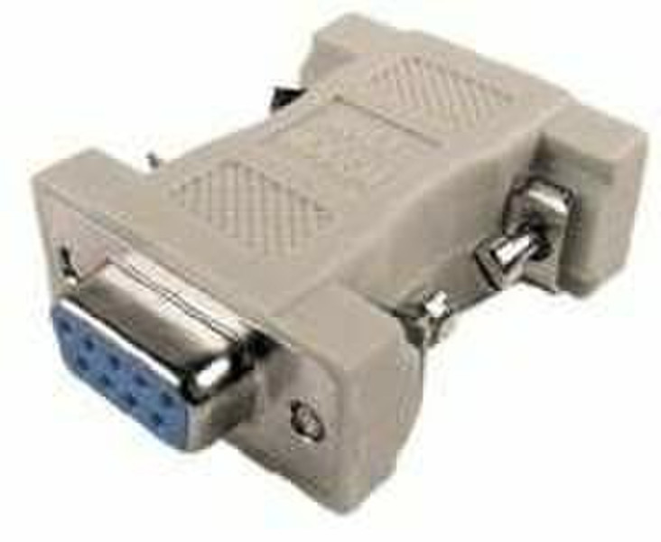 Cables Unlimited DB9 F/F Null Modem Adapter DB9 DB9 Grey cable interface/gender adapter