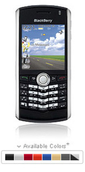 Vodafone BlackBerry Pearl 8100 Black smartphone
