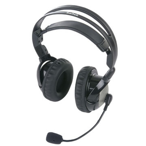 Saitek GH50 Surround Sound Headset Binaural Black headset