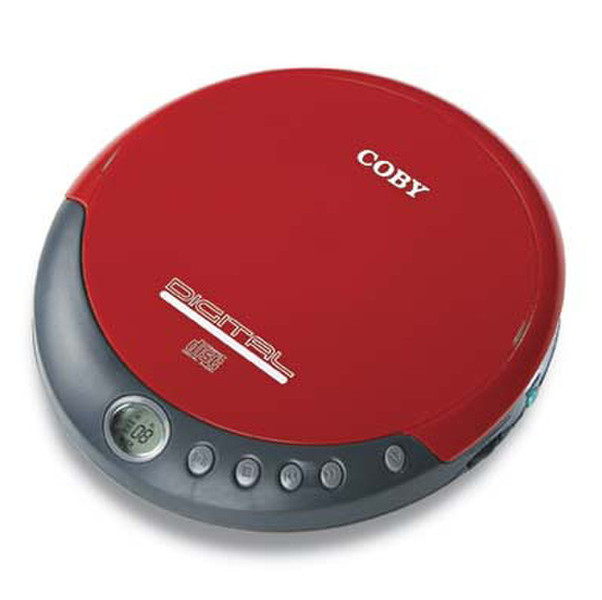 Coby CXCD109 Personal CD player Red