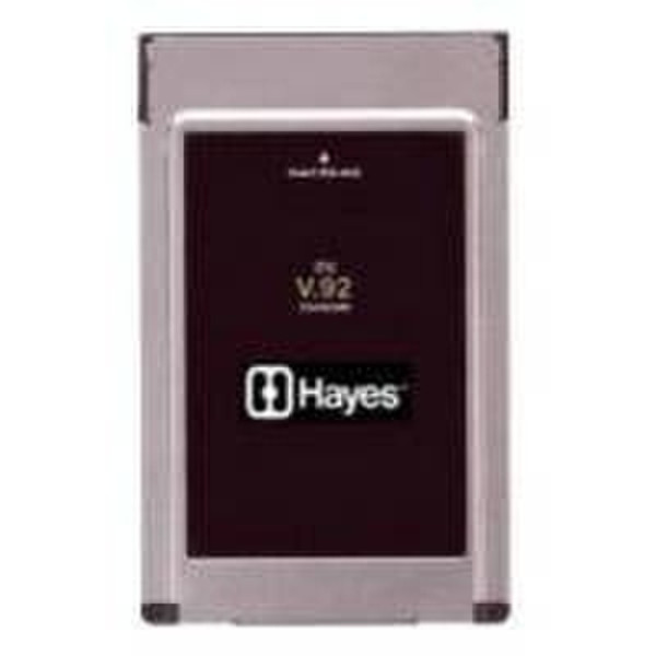 Hayes Accura V92 PCMCIA 56Kbit/s modem