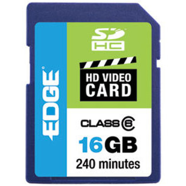Edge 16GB SDHC HD Video Memory Card 16GB SDHC memory card