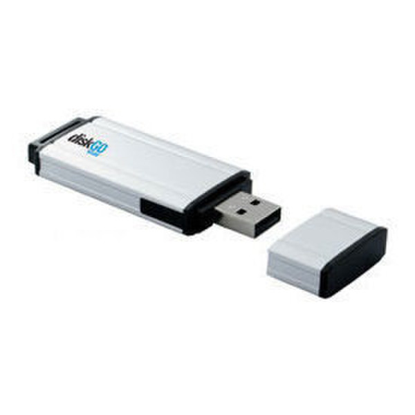 Edge DiskGO 128ГБ USB 2.0 Type-A Черный, Cеребряный USB флеш накопитель