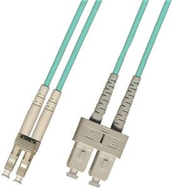 Oncore 1m, 50/125, LC - SC, PL 1m LC SC Blue fiber optic cable