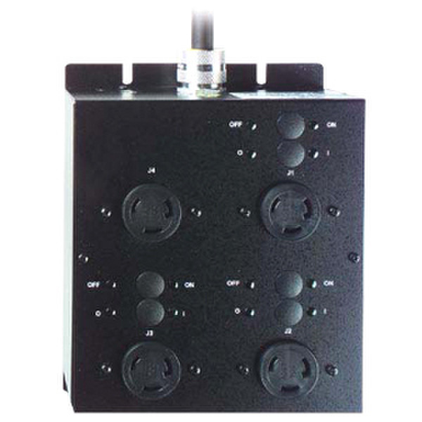 Eaton LPC208-2-2885 4AC outlet(s) 0U Black power distribution unit (PDU)