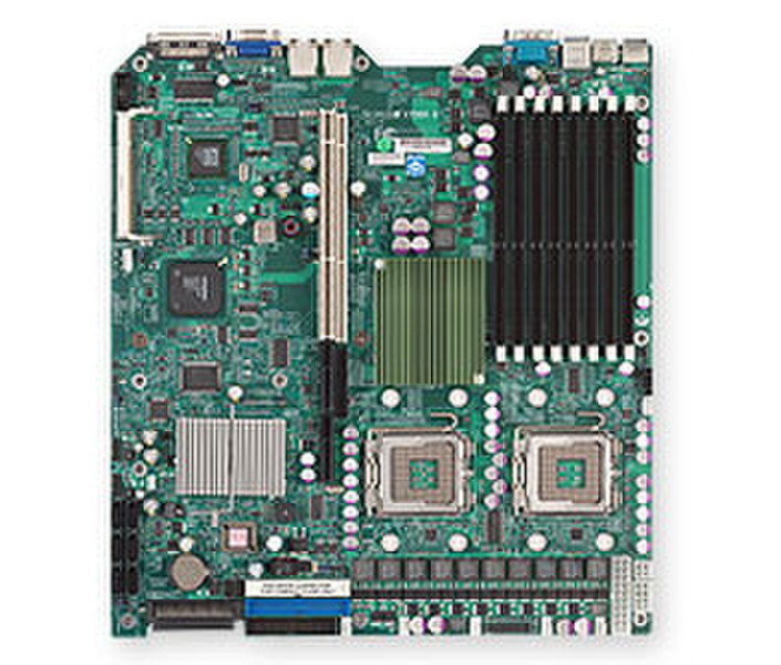 Supermicro X7DBR-8 Intel 5000P Socket J (LGA 771) Extended ATX server/workstation motherboard