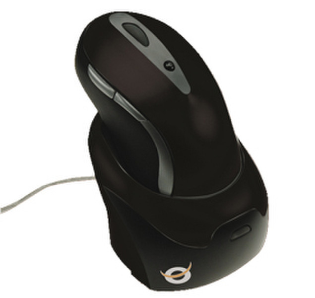 Conceptronic Lounge'n'Look Laser Mouse Беспроводной RF Лазерный 800dpi Черный компьютерная мышь