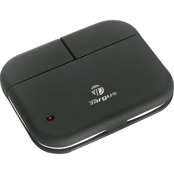 Targus Travel USB 2.0 4-Port Hub 480Мбит/с Черный хаб-разветвитель