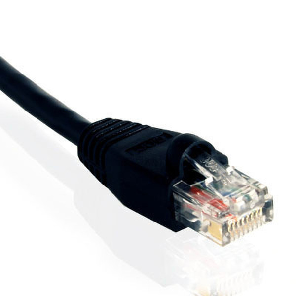 Oncore 7.6m Cat.6 UTP Patch 7.6m Black networking cable