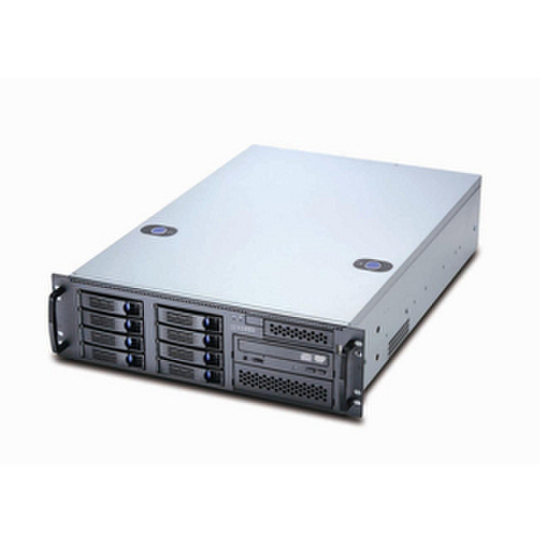 Chenbro Micom RM31408T-800R 3U Schwarz, Silber Server-Barebone