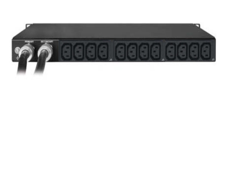 Eaton T2235-F3-CFB09L 12AC outlet(s) 1U Black power distribution unit (PDU)