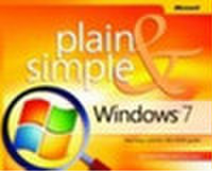 Microsoft Windows 7 Plain & Simple ENG руководство пользователя для ПО