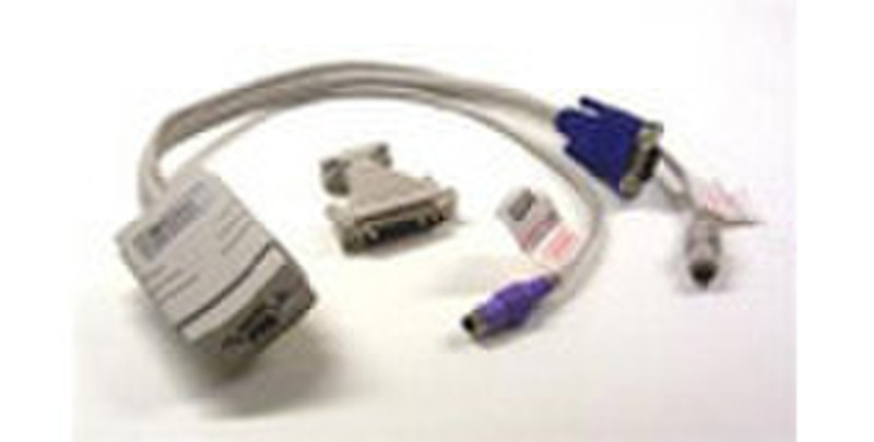 Raritan ASGIVGA 13-pin 13W3 VGA (D-Sub) Белый кабельный разъем/переходник