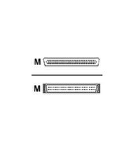 Hewlett Packard Enterprise 2m VHDCI male to 68HD male SCSI cable сетевой медиа конвертор