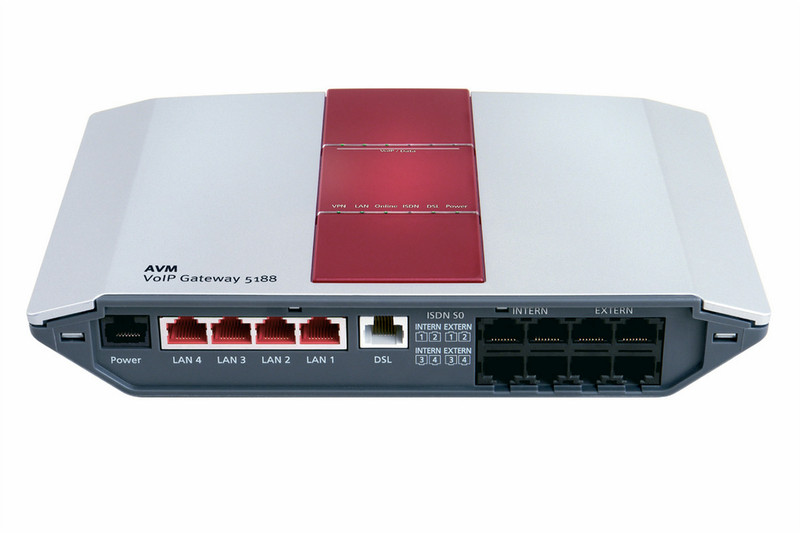 AVM VoIP-Gateway 5188 ADSL wired router