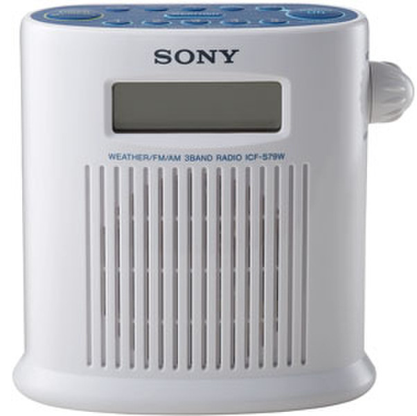 Sony ICFS79W Часы Цифровой радиоприемник