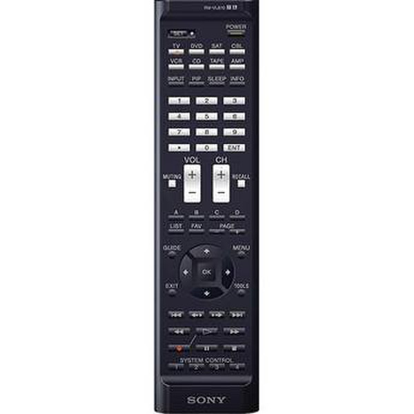 Sony RMVL610N Black remote control