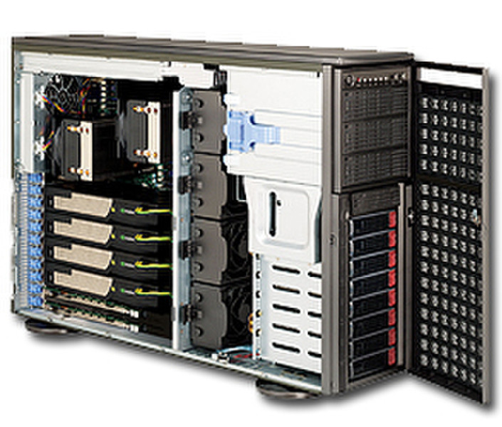 Supermicro SuperServer 7046GT-TRF-TC4 Intel 5520 4U Серый