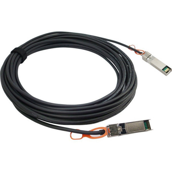 Brocade SFP+/SFP+ 1m 10Gbps 1м Черный сетевой кабель