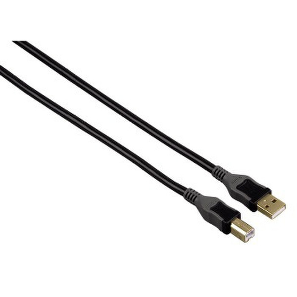 Hama Usb A-b 0.5m 0.5м USB A USB B Черный кабель USB