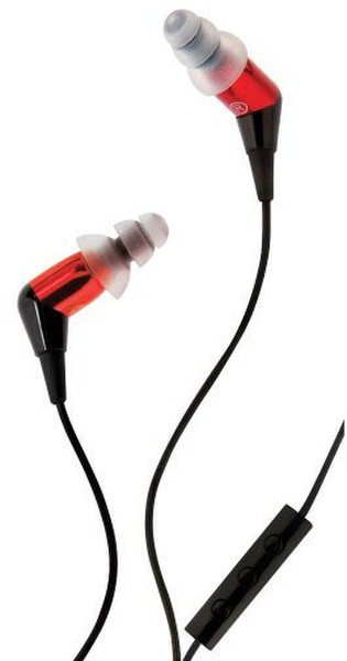 Etymotic mc3 Binaural Verkabelt Rot Mobiles Headset