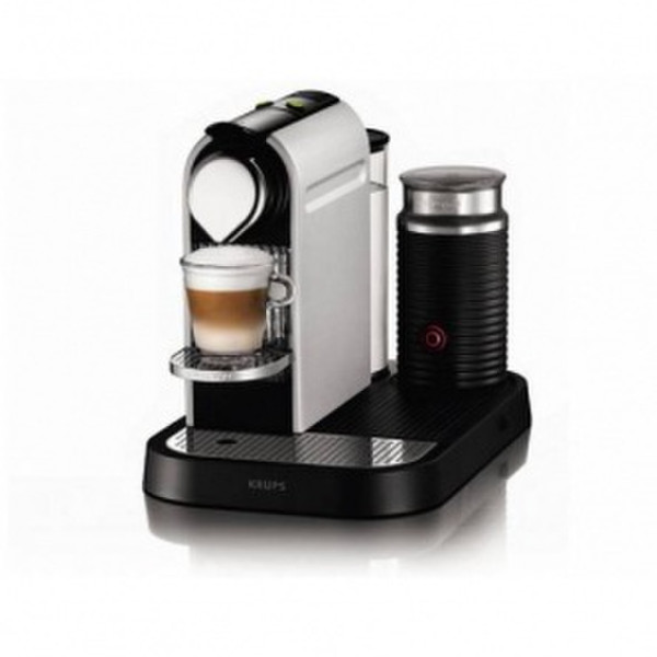 Krups Nespresso CitiZ Pod coffee machine 1cups Silver