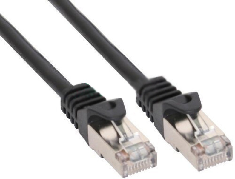 InLine 5m S-FTP Cat.6 5м Черный сетевой кабель