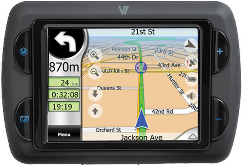 V7 PMD 1400 + Benelux Maps ЖК 145г навигатор
