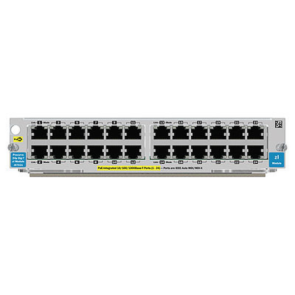 Hewlett Packard Enterprise 24-port Gig-T PoE+ v2 zl Gigabit Ethernet network switch module