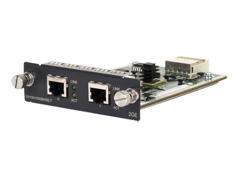 Hewlett Packard Enterprise U200-S 2-port Gig-T Module Gigabit Ethernet network switch module