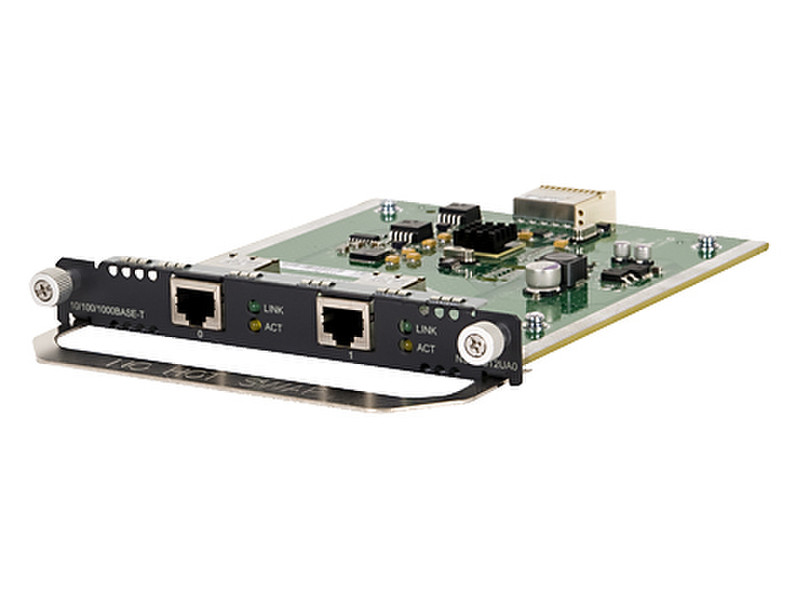 Hewlett Packard Enterprise U200-A 2-port Gig-T Module Gigabit Ethernet Netzwerk-Switch-Modul