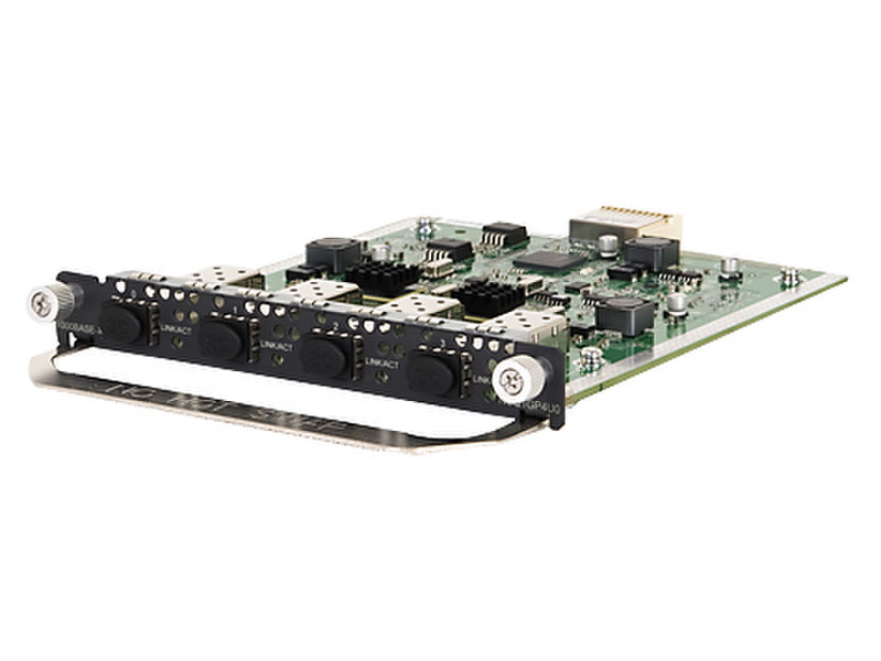 Hewlett Packard Enterprise U200-A 4-port GbE SFP Module Gigabit Ethernet модуль для сетевого свича