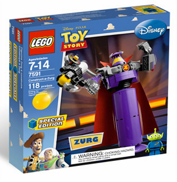 LEGO Construct-a-Zurg building figure