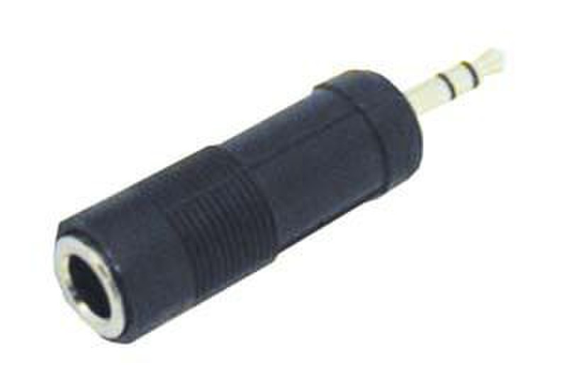 GR-Kabel PA-212 3.5mm 6.35mm Black cable interface/gender adapter