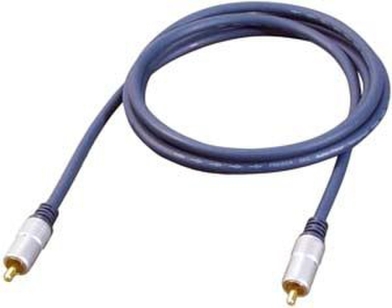 GR-Kabel PB-425 1.5m RCA RCA Black coaxial cable